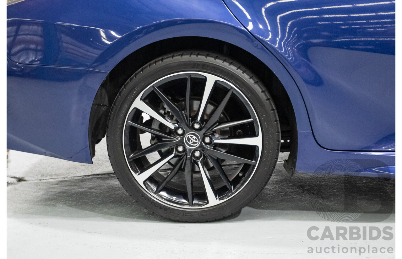 07/2018 Toyota Camry SX ASV70R MY18 4d Sedan Lunar Blue V6 3.5L