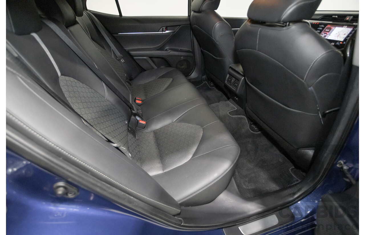 07/2018 Toyota Camry SX ASV70R MY18 4d Sedan Lunar Blue V6 3.5L