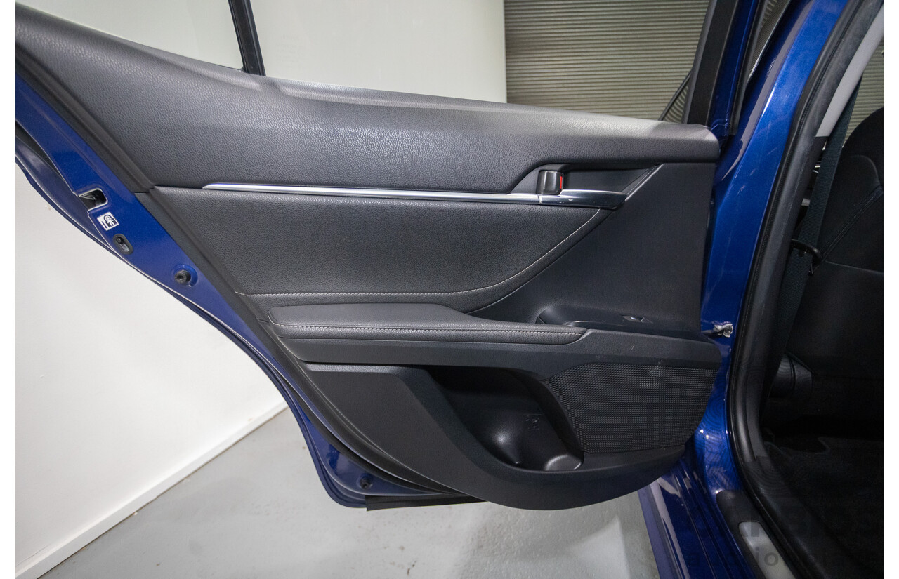 07/2018 Toyota Camry SX ASV70R MY18 4d Sedan Lunar Blue V6 3.5L