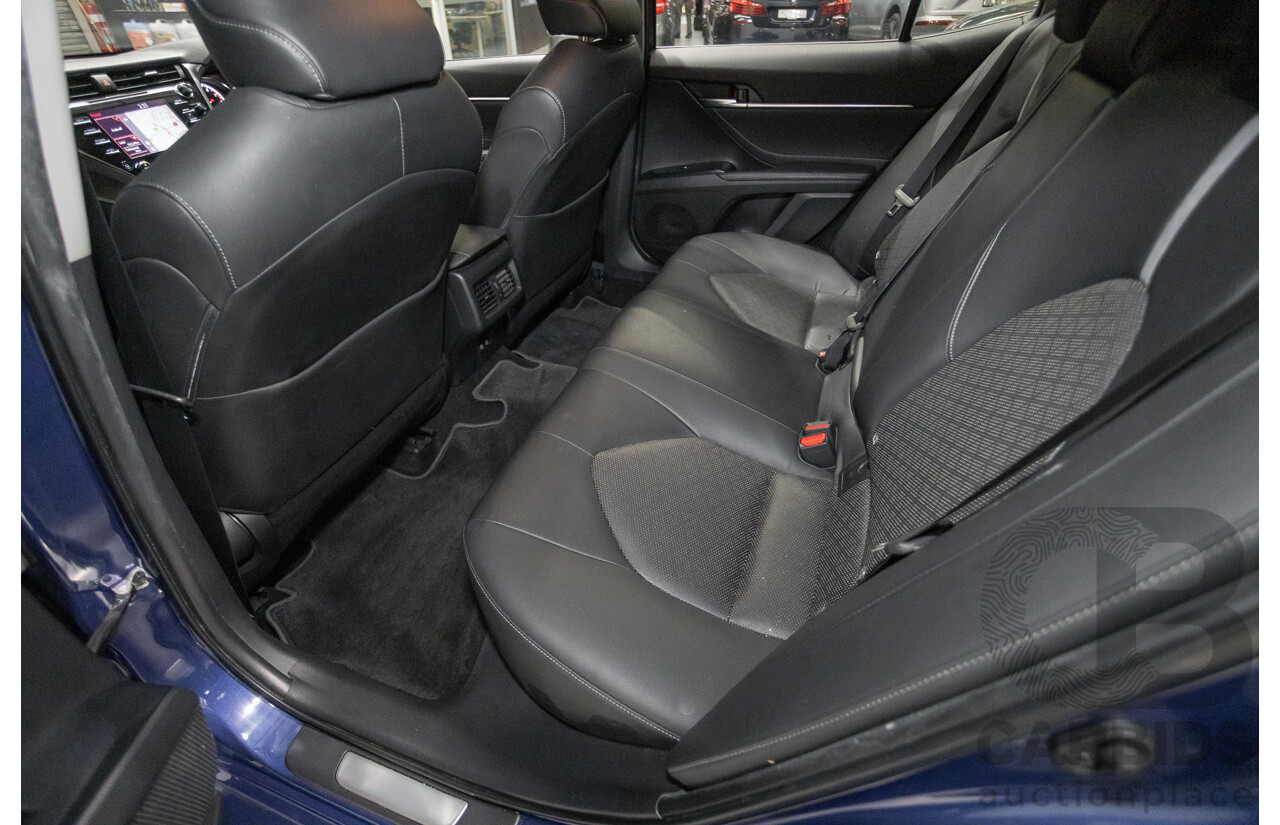 07/2018 Toyota Camry SX ASV70R MY18 4d Sedan Lunar Blue V6 3.5L