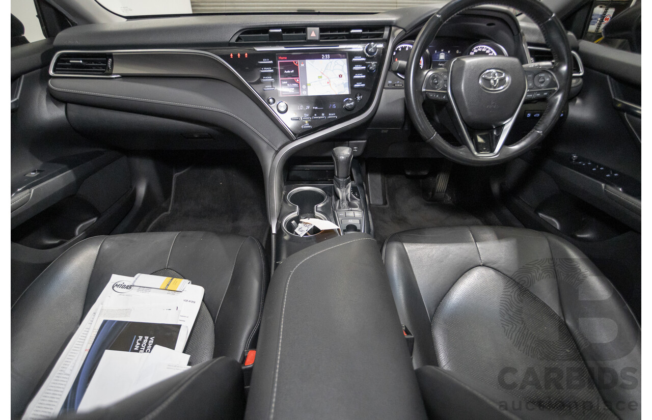 07/2018 Toyota Camry SX ASV70R MY18 4d Sedan Lunar Blue V6 3.5L