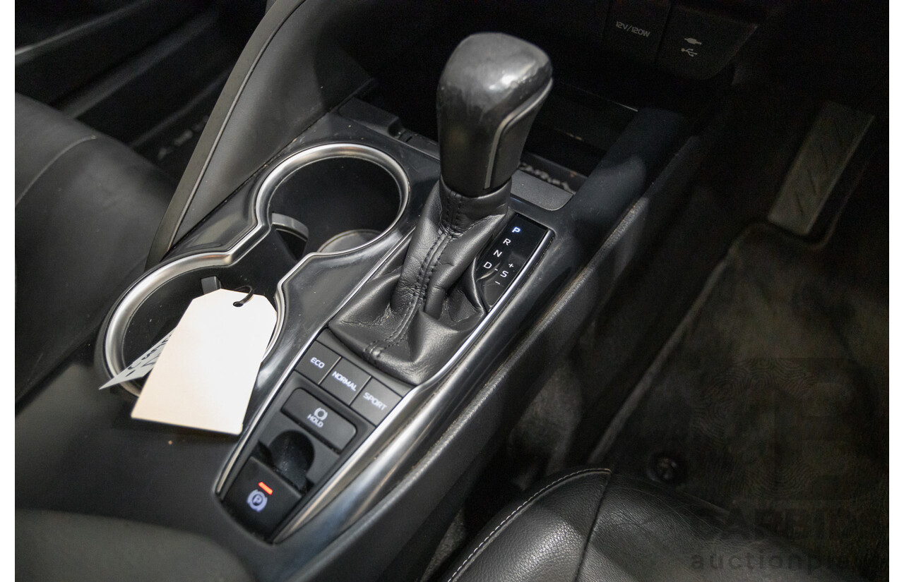 07/2018 Toyota Camry SX ASV70R MY18 4d Sedan Lunar Blue V6 3.5L