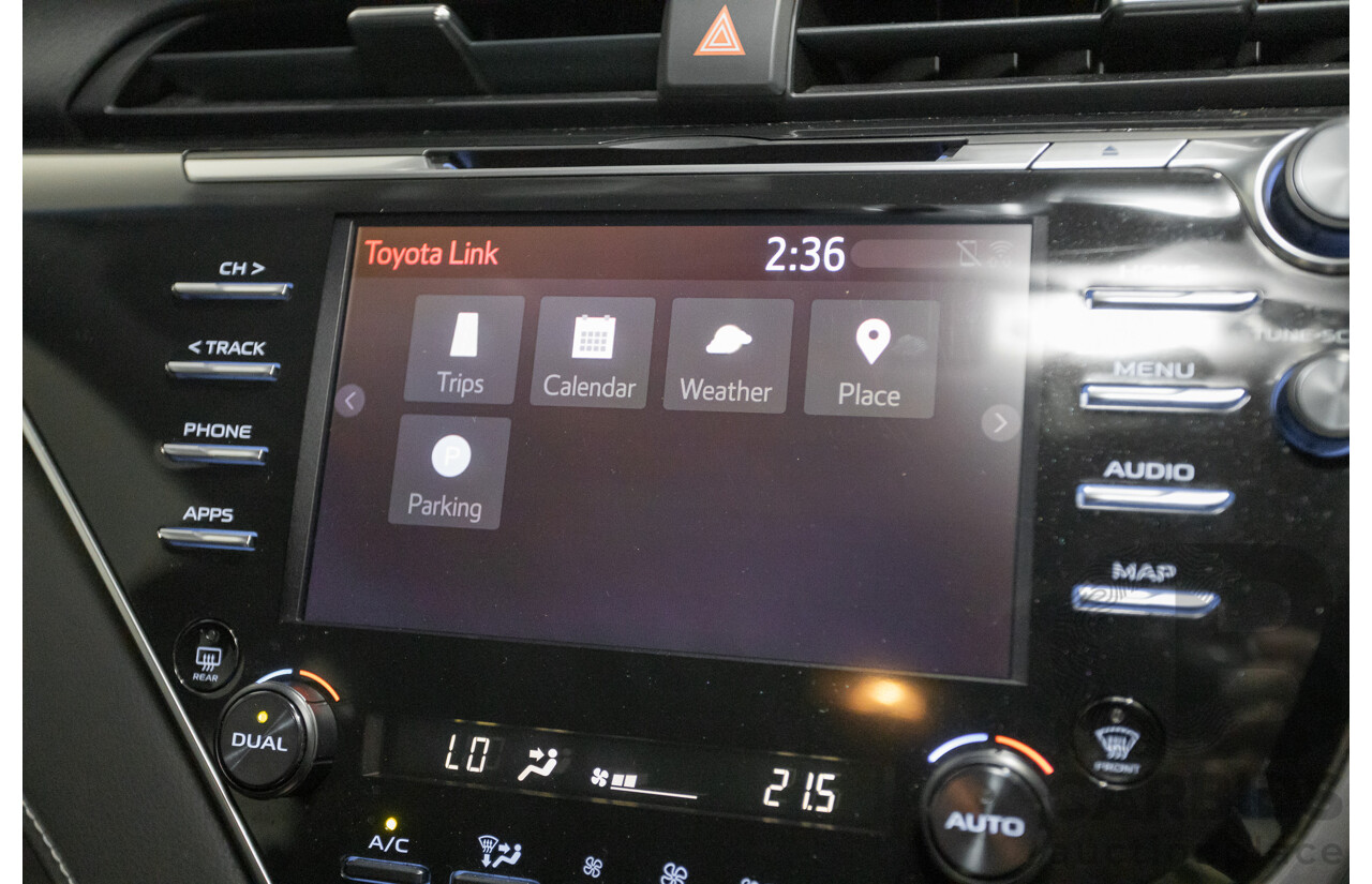 07/2018 Toyota Camry SX ASV70R MY18 4d Sedan Lunar Blue V6 3.5L