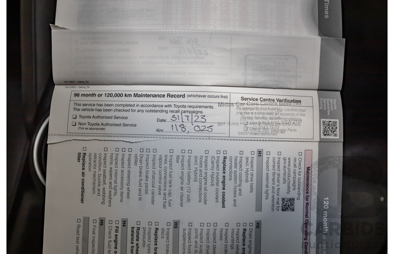 07/2018 Toyota Camry SX ASV70R MY18 4d Sedan Lunar Blue V6 3.5L