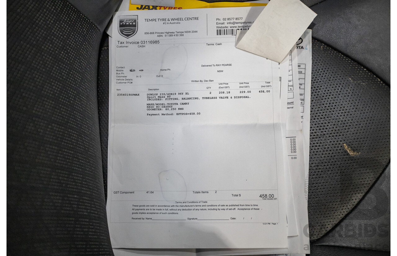 07/2018 Toyota Camry SX ASV70R MY18 4d Sedan Lunar Blue V6 3.5L