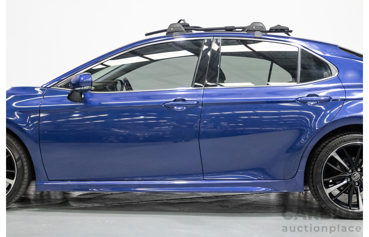07/2018 Toyota Camry SX ASV70R MY18 4d Sedan Lunar Blue V6 3.5L