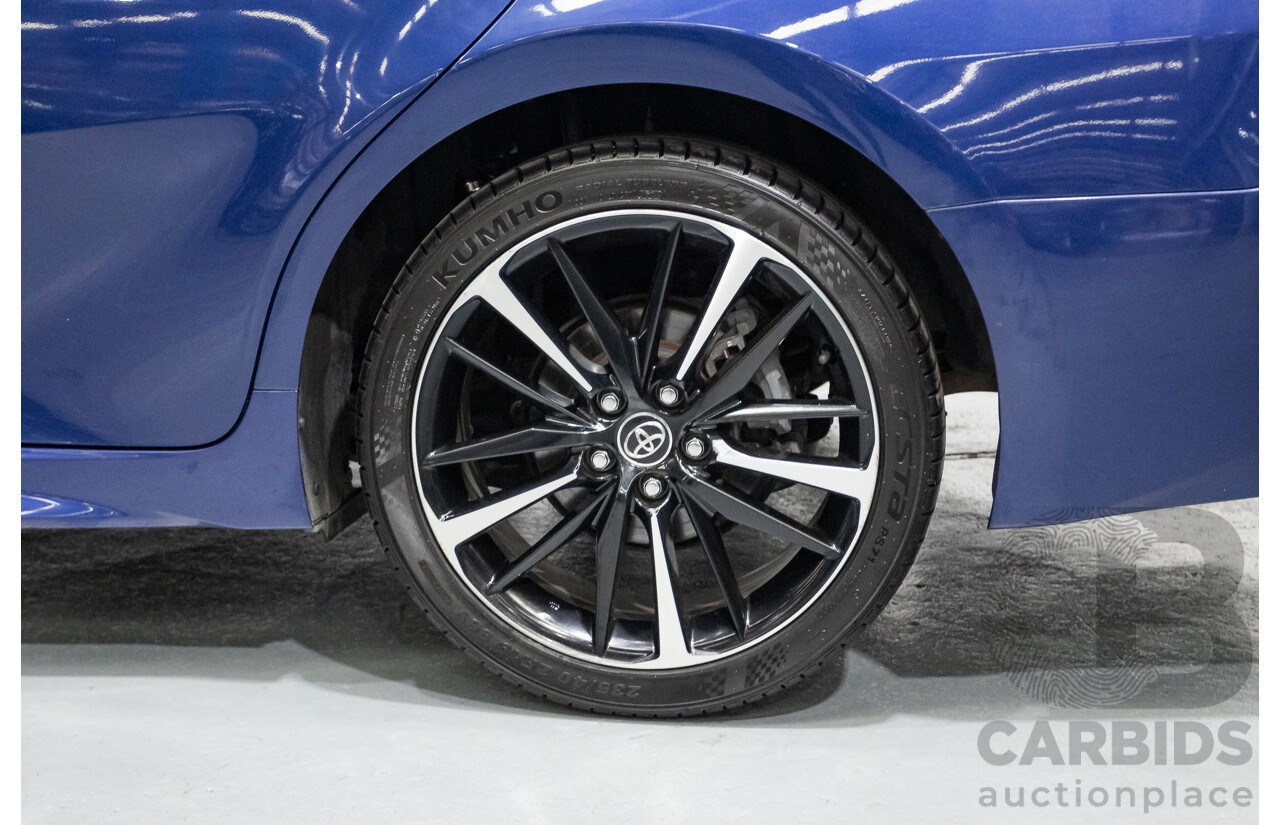 07/2018 Toyota Camry SX ASV70R MY18 4d Sedan Lunar Blue V6 3.5L