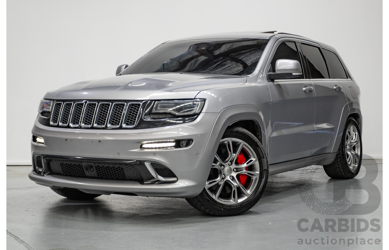 4/2015 Jeep Grand Cherokee SRT 8 (4x4) WK MY15 4d Wagon Billet Silver Metallic V8 6.4L - Modified