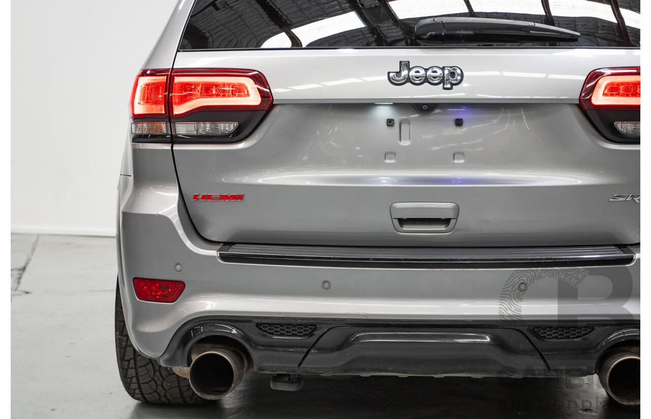 4/2015 Jeep Grand Cherokee SRT 8 (4x4) WK MY15 4d Wagon Billet Silver Metallic V8 6.4L - Modified