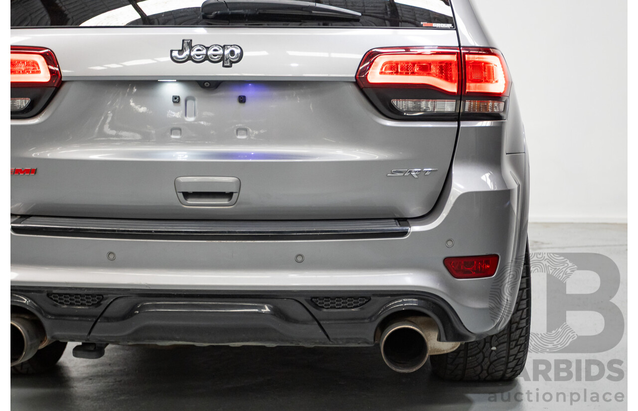 4/2015 Jeep Grand Cherokee SRT 8 (4x4) WK MY15 4d Wagon Billet Silver Metallic V8 6.4L - Modified