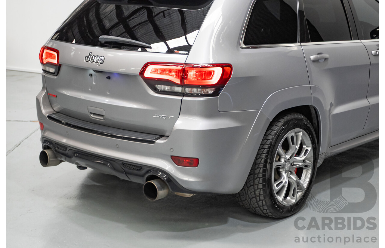 4/2015 Jeep Grand Cherokee SRT 8 (4x4) WK MY15 4d Wagon Billet Silver Metallic V8 6.4L - Modified