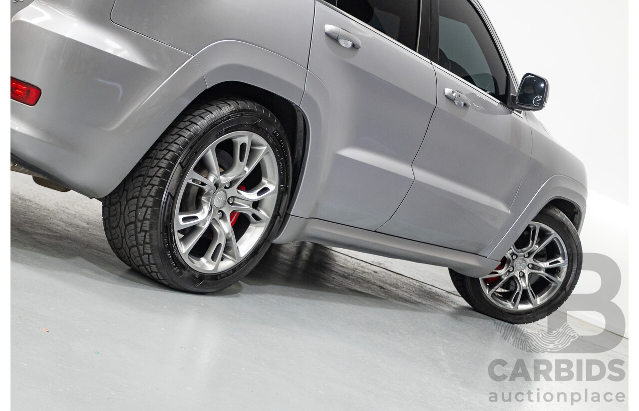 4/2015 Jeep Grand Cherokee SRT 8 (4x4) WK MY15 4d Wagon Billet Silver Metallic V8 6.4L - Modified