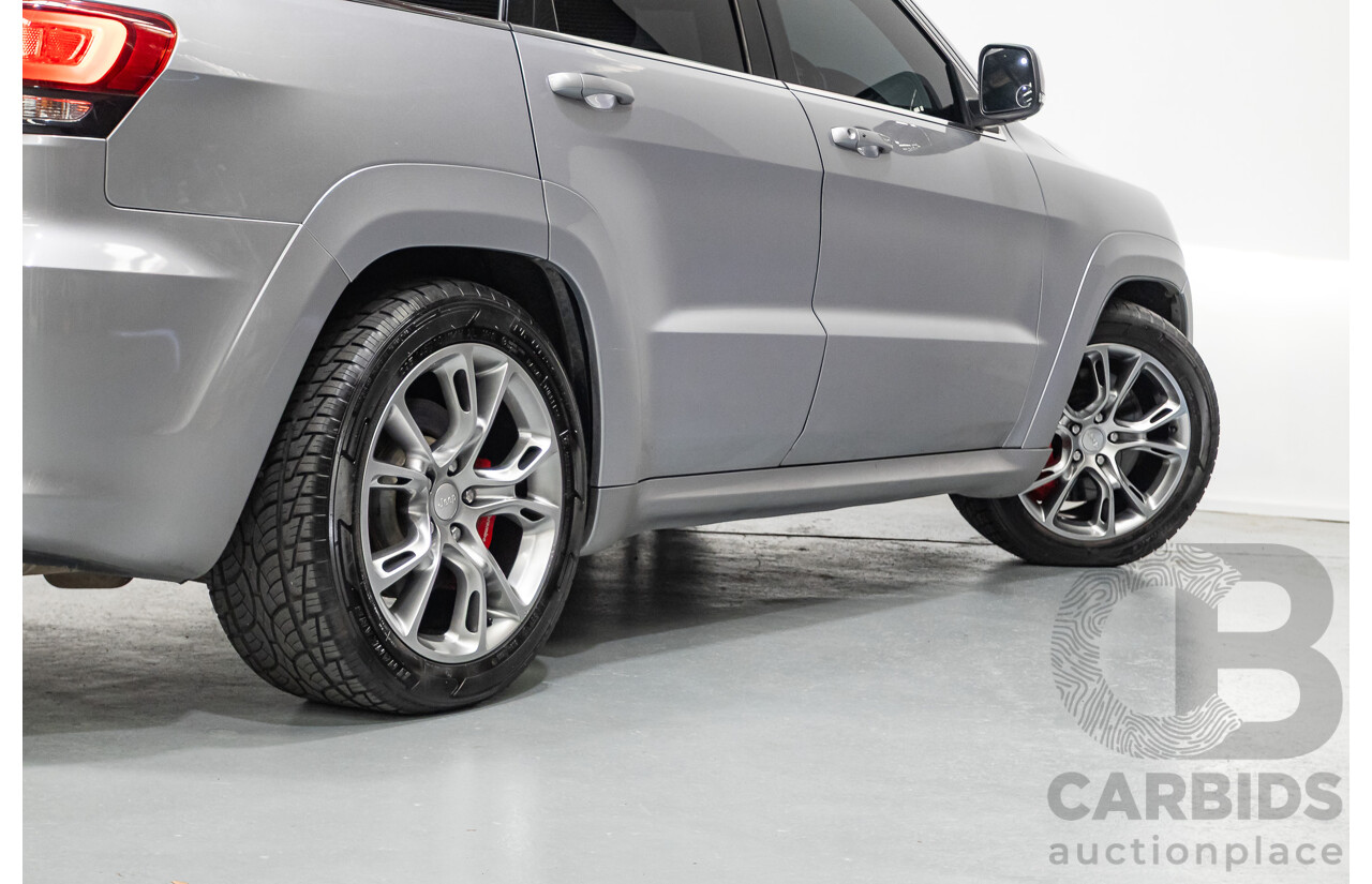 4/2015 Jeep Grand Cherokee SRT 8 (4x4) WK MY15 4d Wagon Billet Silver Metallic V8 6.4L - Modified