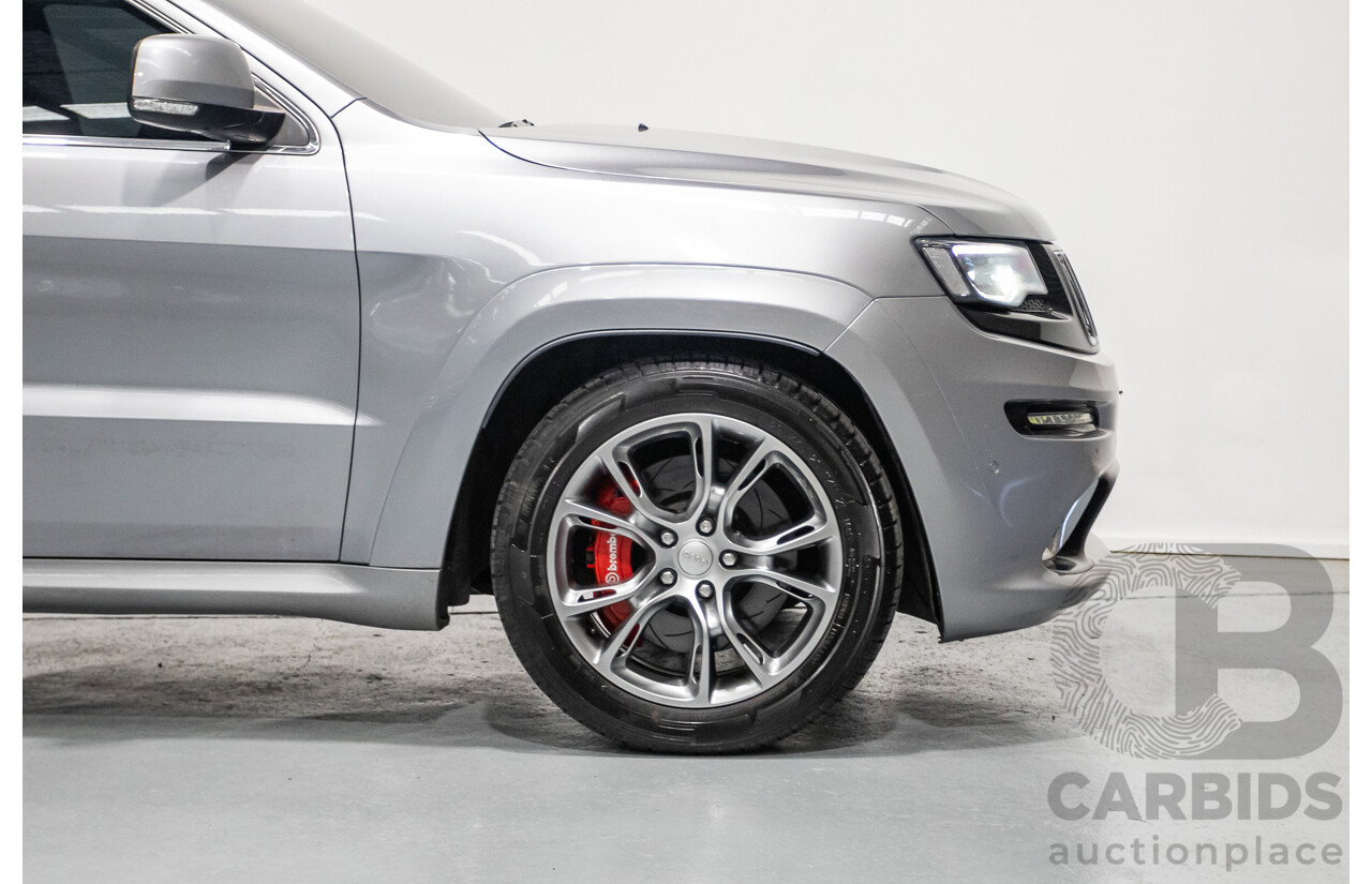 4/2015 Jeep Grand Cherokee SRT 8 (4x4) WK MY15 4d Wagon Billet Silver Metallic V8 6.4L - Modified
