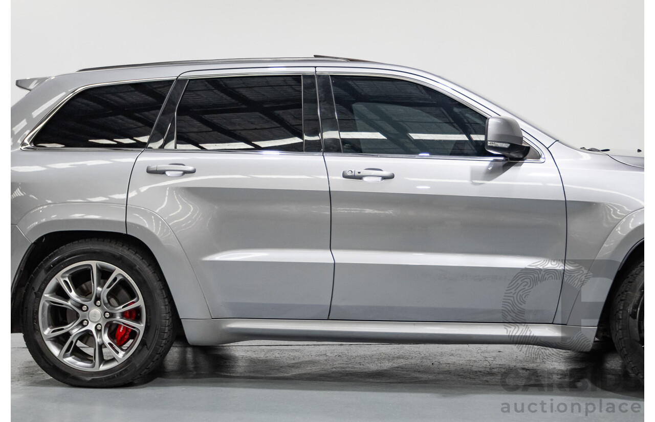 4/2015 Jeep Grand Cherokee SRT 8 (4x4) WK MY15 4d Wagon Billet Silver Metallic V8 6.4L - Modified