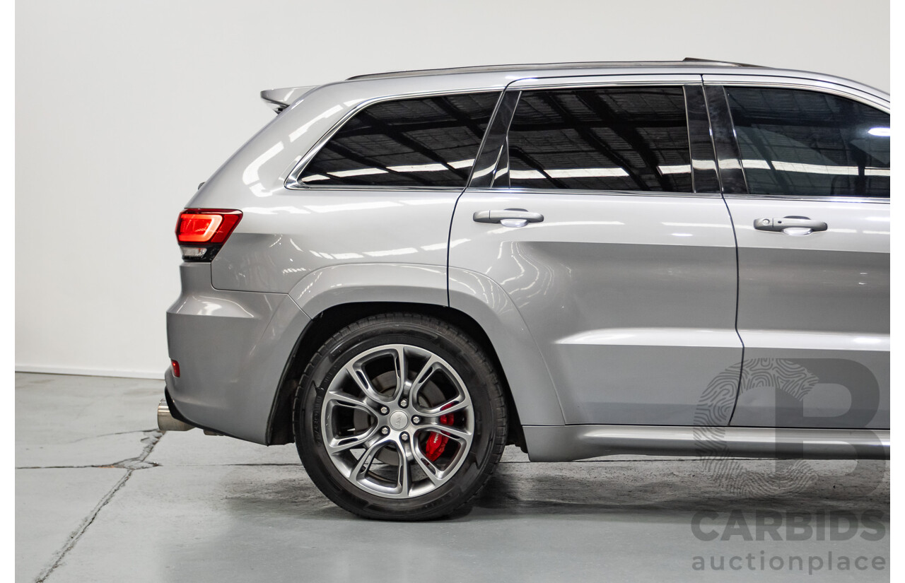4/2015 Jeep Grand Cherokee SRT 8 (4x4) WK MY15 4d Wagon Billet Silver Metallic V8 6.4L - Modified