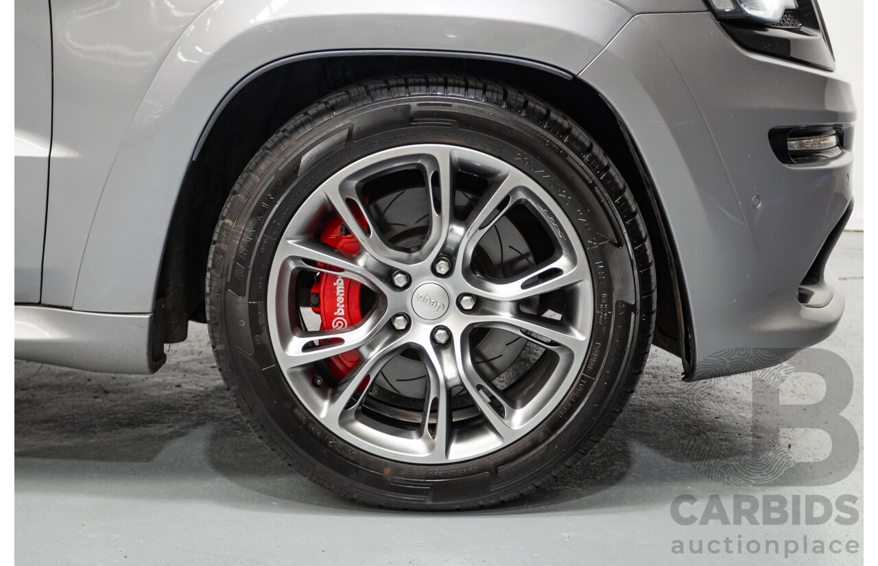 4/2015 Jeep Grand Cherokee SRT 8 (4x4) WK MY15 4d Wagon Billet Silver Metallic V8 6.4L - Modified