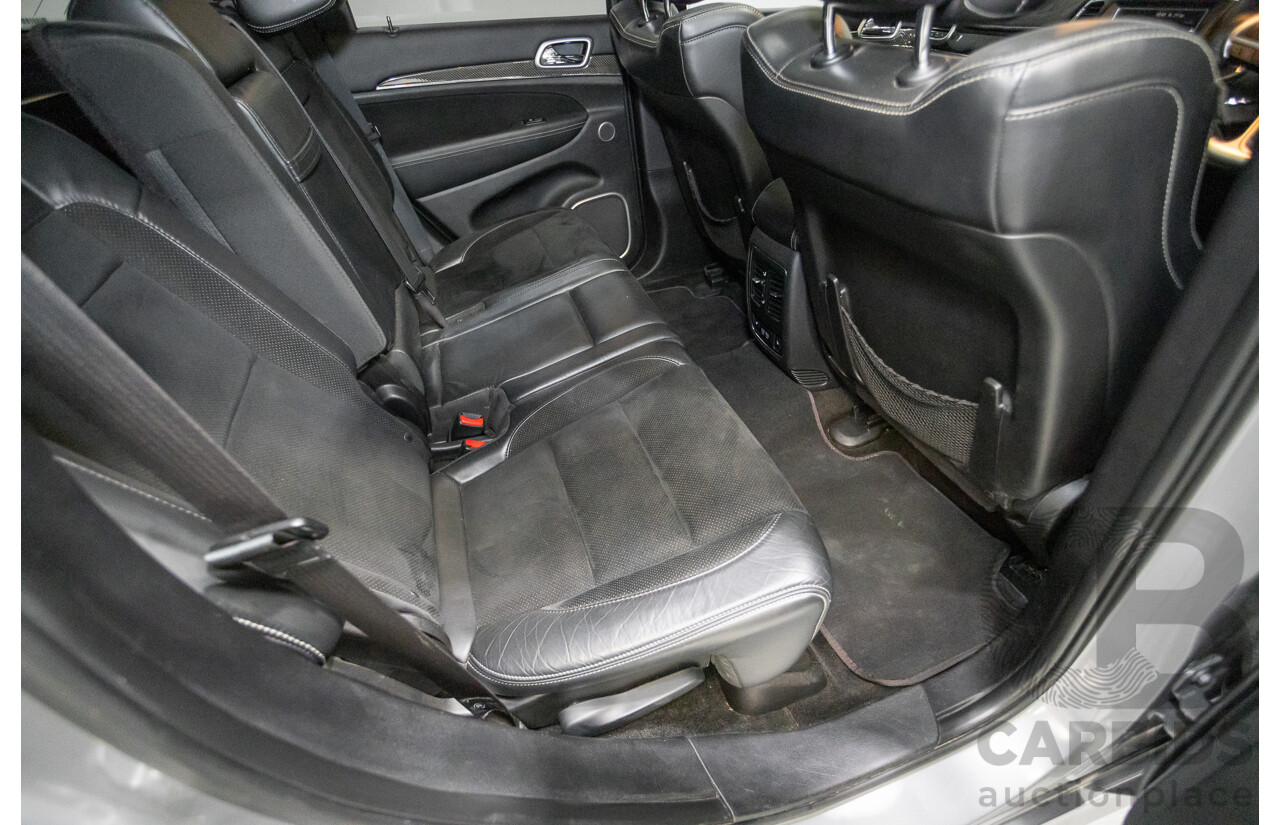 4/2015 Jeep Grand Cherokee SRT 8 (4x4) WK MY15 4d Wagon Billet Silver Metallic V8 6.4L - Modified