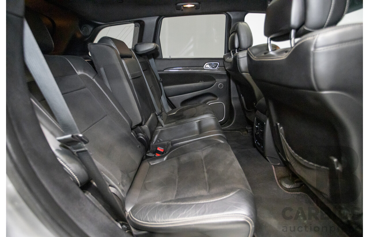 4/2015 Jeep Grand Cherokee SRT 8 (4x4) WK MY15 4d Wagon Billet Silver Metallic V8 6.4L - Modified