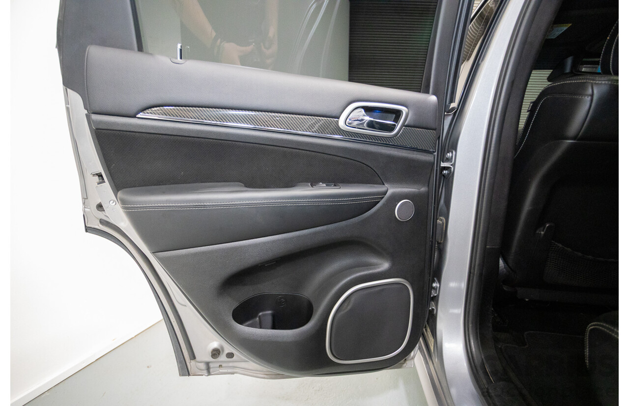 4/2015 Jeep Grand Cherokee SRT 8 (4x4) WK MY15 4d Wagon Billet Silver Metallic V8 6.4L - Modified