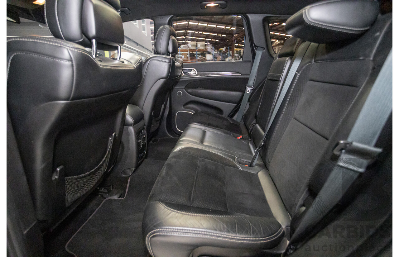 4/2015 Jeep Grand Cherokee SRT 8 (4x4) WK MY15 4d Wagon Billet Silver Metallic V8 6.4L - Modified