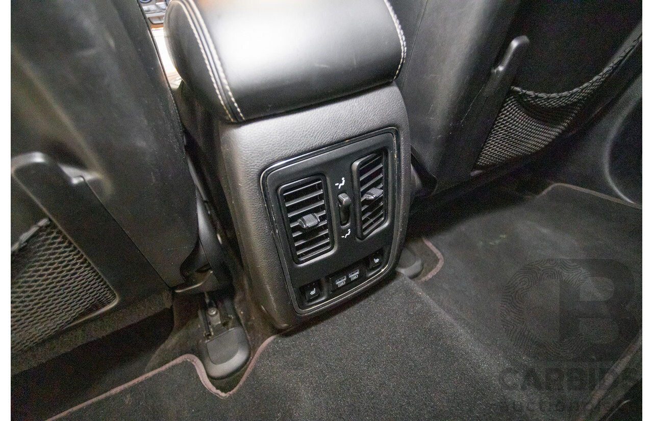 4/2015 Jeep Grand Cherokee SRT 8 (4x4) WK MY15 4d Wagon Billet Silver Metallic V8 6.4L - Modified