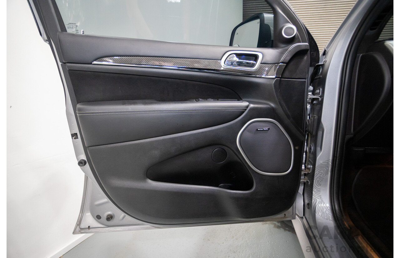 4/2015 Jeep Grand Cherokee SRT 8 (4x4) WK MY15 4d Wagon Billet Silver Metallic V8 6.4L - Modified