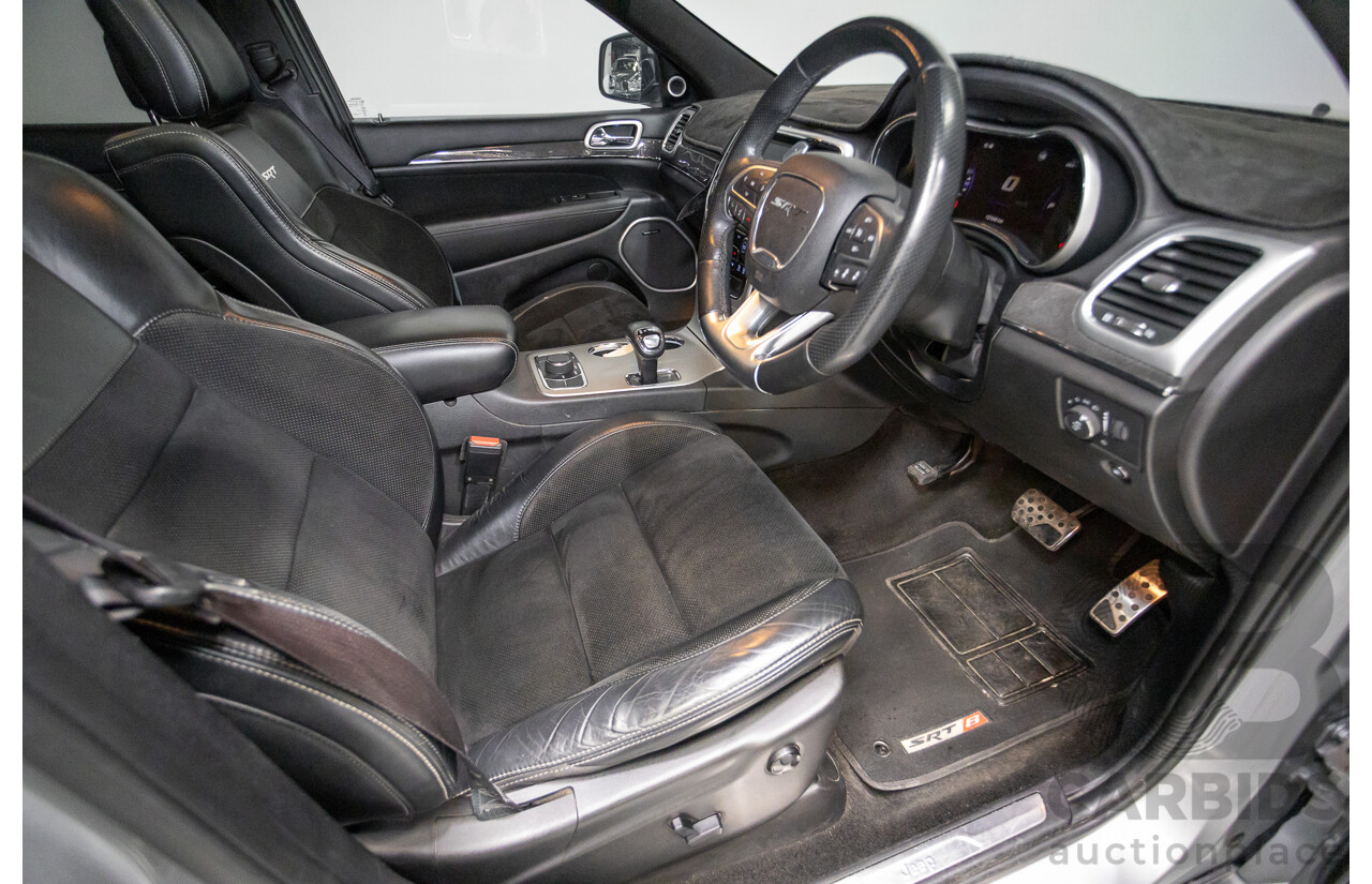 4/2015 Jeep Grand Cherokee SRT 8 (4x4) WK MY15 4d Wagon Billet Silver Metallic V8 6.4L - Modified