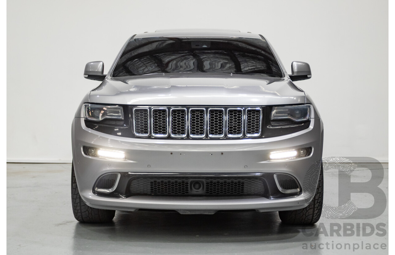 4/2015 Jeep Grand Cherokee SRT 8 (4x4) WK MY15 4d Wagon Billet Silver Metallic V8 6.4L - Modified