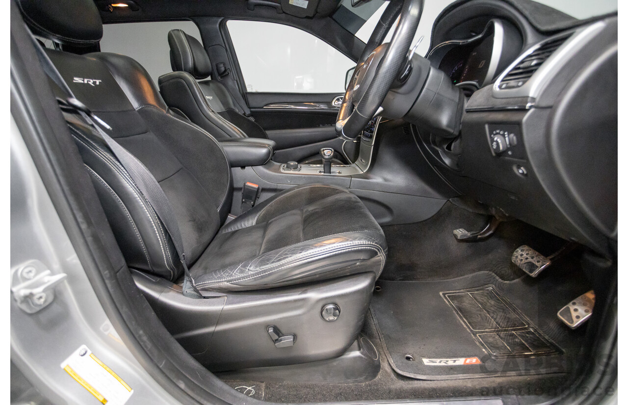 4/2015 Jeep Grand Cherokee SRT 8 (4x4) WK MY15 4d Wagon Billet Silver Metallic V8 6.4L - Modified