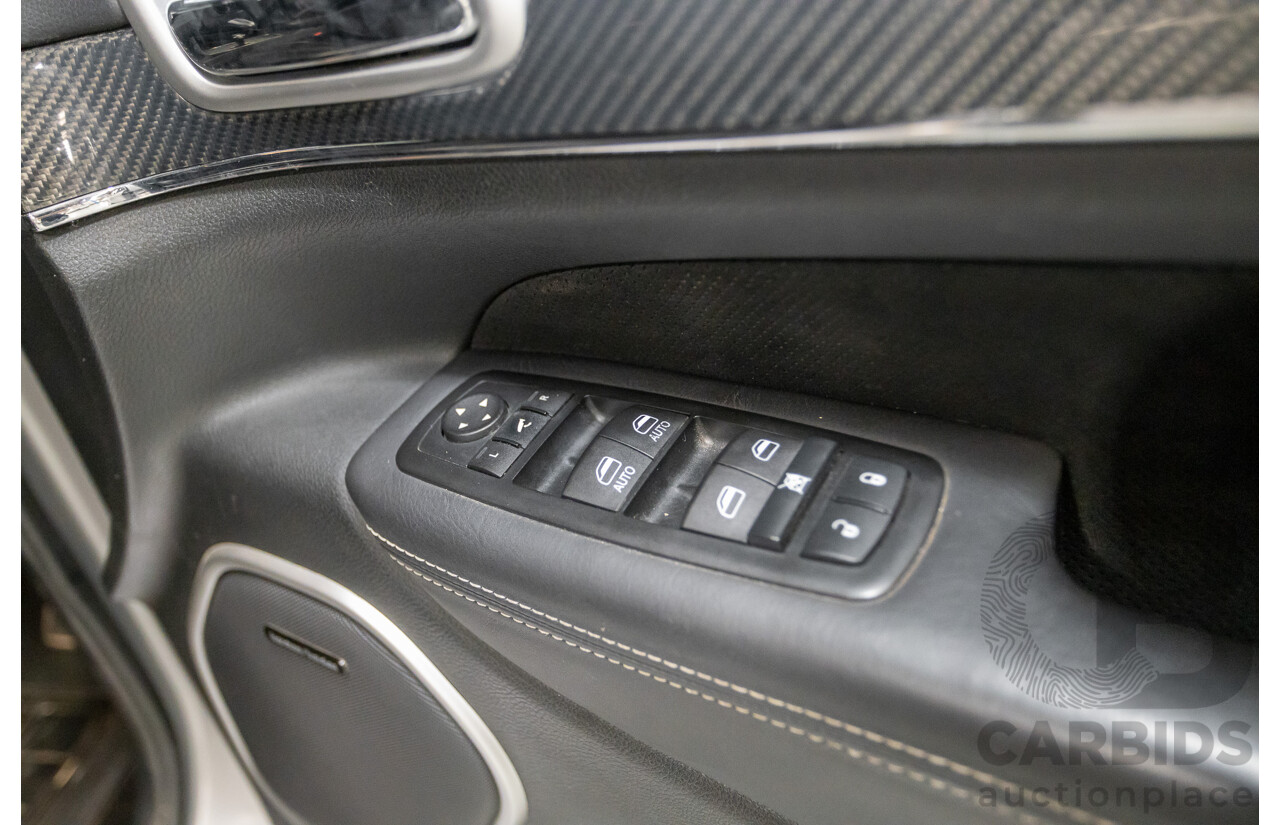 4/2015 Jeep Grand Cherokee SRT 8 (4x4) WK MY15 4d Wagon Billet Silver Metallic V8 6.4L - Modified