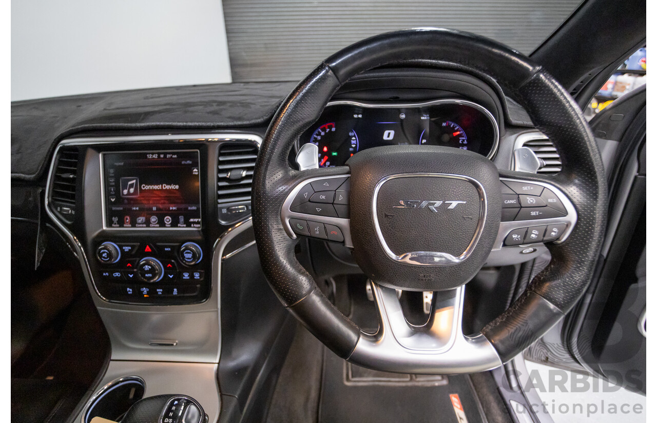 4/2015 Jeep Grand Cherokee SRT 8 (4x4) WK MY15 4d Wagon Billet Silver Metallic V8 6.4L - Modified