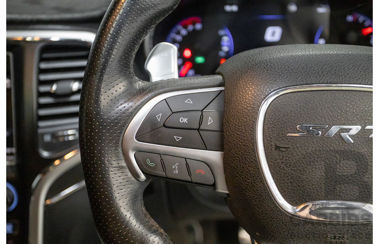 4/2015 Jeep Grand Cherokee SRT 8 (4x4) WK MY15 4d Wagon Billet Silver Metallic V8 6.4L - Modified