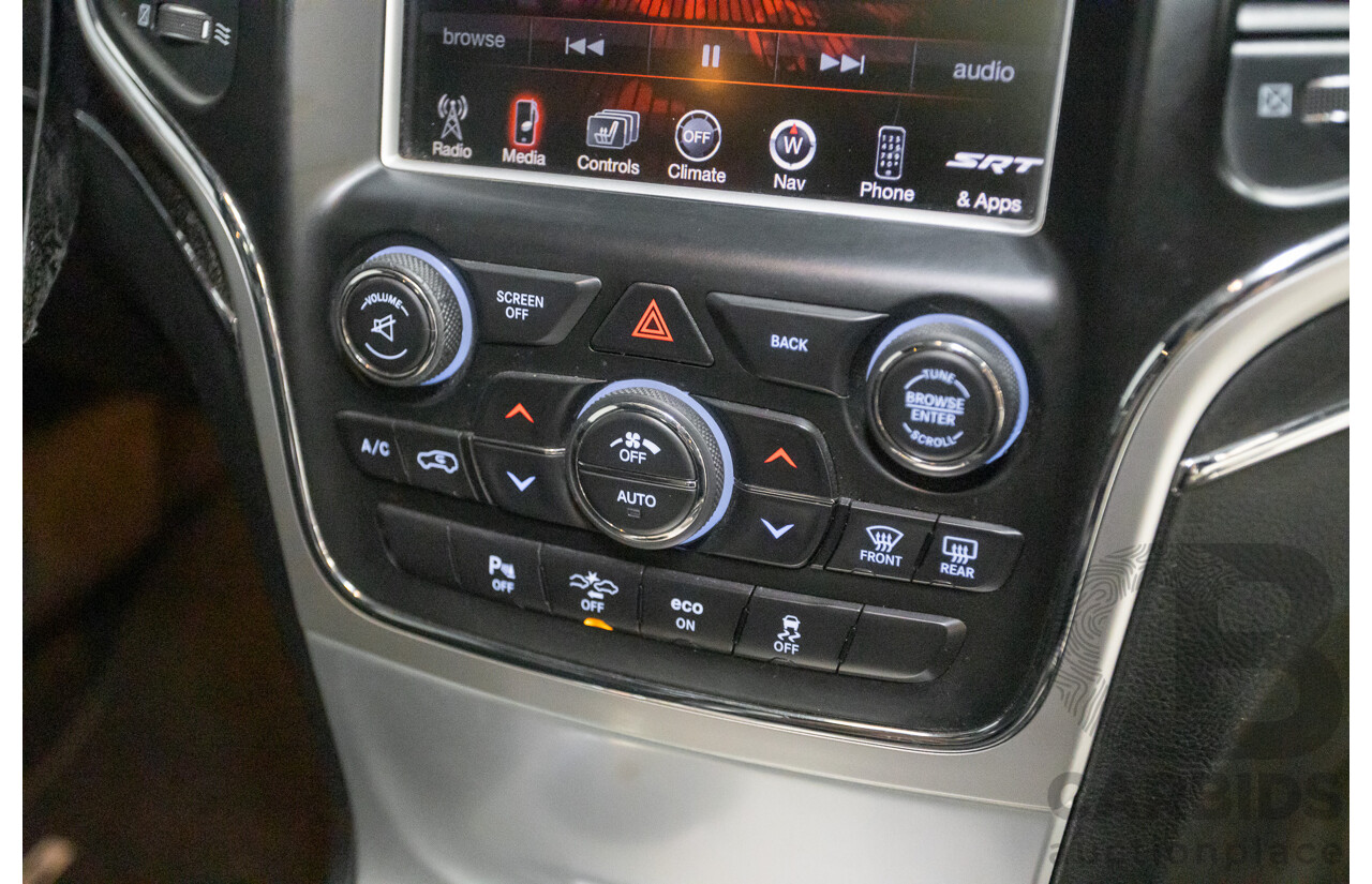 4/2015 Jeep Grand Cherokee SRT 8 (4x4) WK MY15 4d Wagon Billet Silver Metallic V8 6.4L - Modified