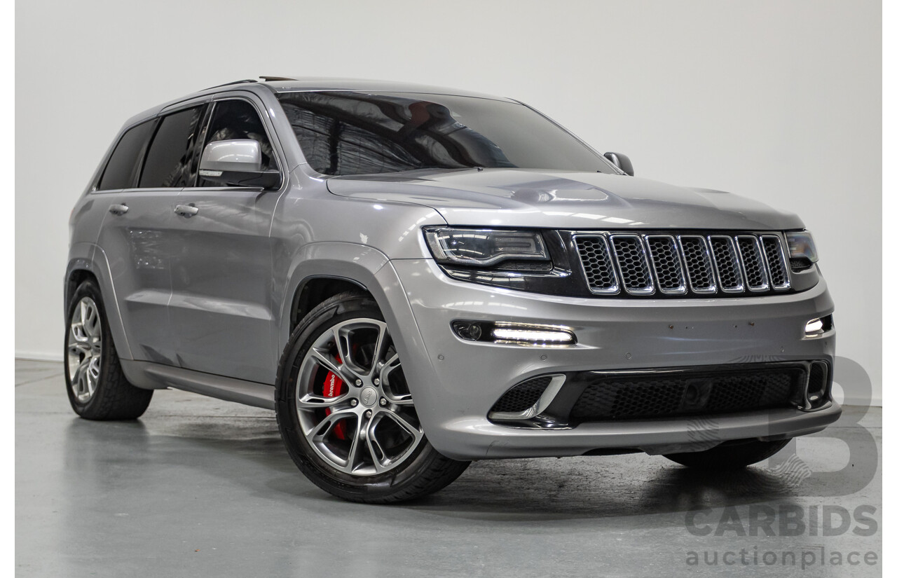 4/2015 Jeep Grand Cherokee SRT 8 (4x4) WK MY15 4d Wagon Billet Silver Metallic V8 6.4L - Modified