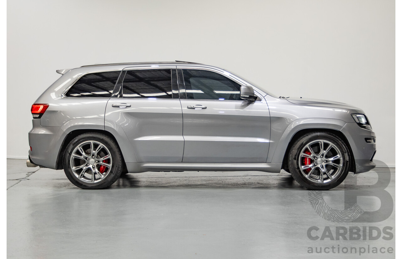 4/2015 Jeep Grand Cherokee SRT 8 (4x4) WK MY15 4d Wagon Billet Silver Metallic V8 6.4L - Modified