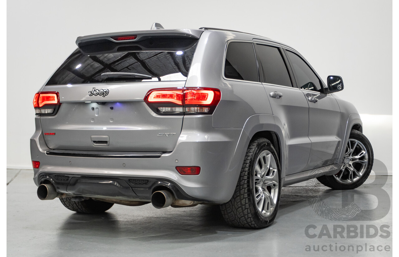 4/2015 Jeep Grand Cherokee SRT 8 (4x4) WK MY15 4d Wagon Billet Silver Metallic V8 6.4L - Modified