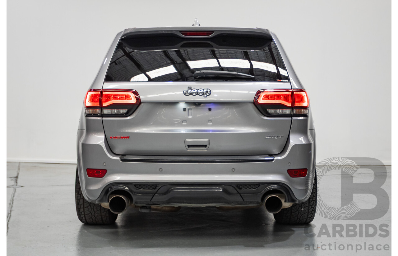 4/2015 Jeep Grand Cherokee SRT 8 (4x4) WK MY15 4d Wagon Billet Silver Metallic V8 6.4L - Modified