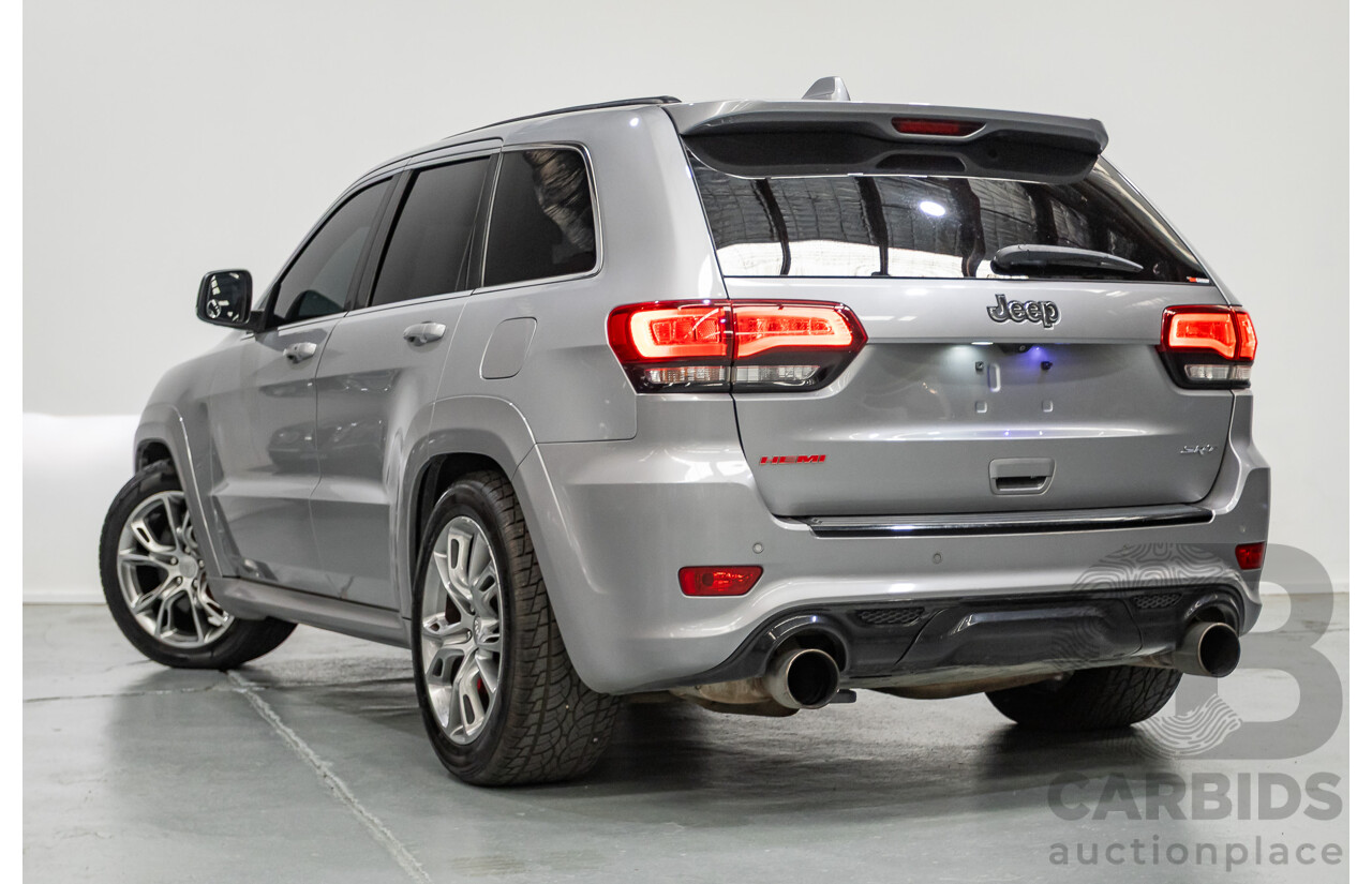 4/2015 Jeep Grand Cherokee SRT 8 (4x4) WK MY15 4d Wagon Billet Silver Metallic V8 6.4L - Modified