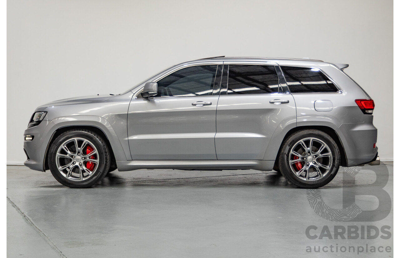 4/2015 Jeep Grand Cherokee SRT 8 (4x4) WK MY15 4d Wagon Billet Silver Metallic V8 6.4L - Modified
