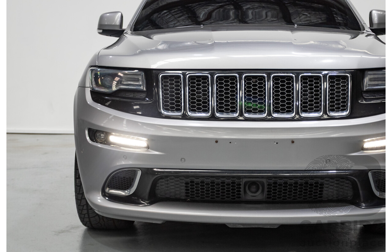 4/2015 Jeep Grand Cherokee SRT 8 (4x4) WK MY15 4d Wagon Billet Silver Metallic V8 6.4L - Modified