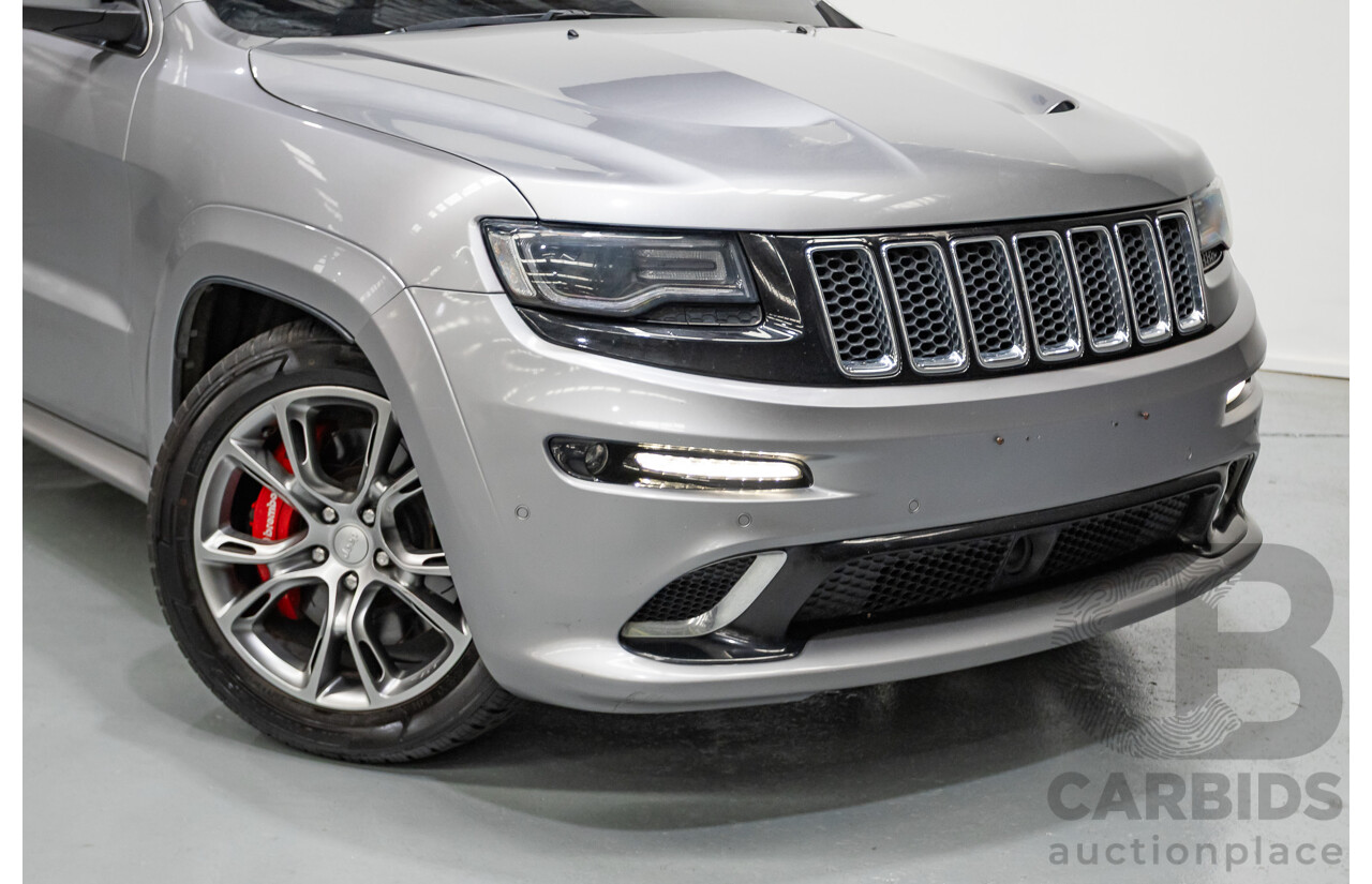 4/2015 Jeep Grand Cherokee SRT 8 (4x4) WK MY15 4d Wagon Billet Silver Metallic V8 6.4L - Modified
