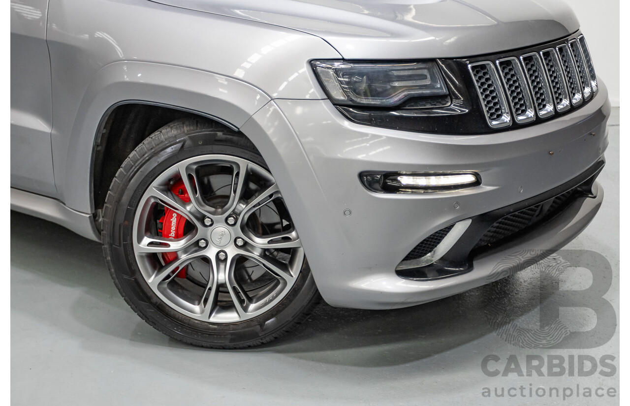 4/2015 Jeep Grand Cherokee SRT 8 (4x4) WK MY15 4d Wagon Billet Silver Metallic V8 6.4L - Modified