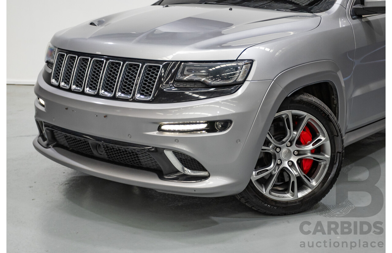 4/2015 Jeep Grand Cherokee SRT 8 (4x4) WK MY15 4d Wagon Billet Silver Metallic V8 6.4L - Modified