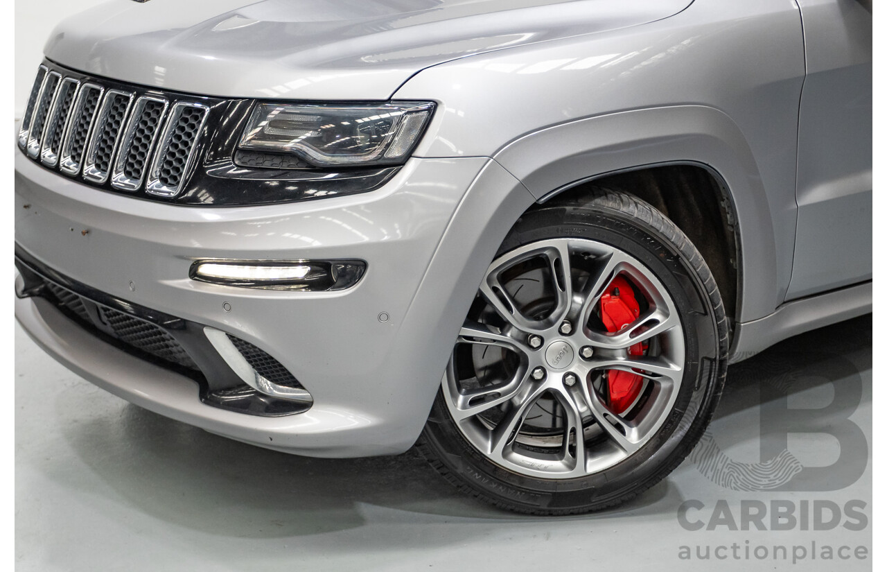 4/2015 Jeep Grand Cherokee SRT 8 (4x4) WK MY15 4d Wagon Billet Silver Metallic V8 6.4L - Modified