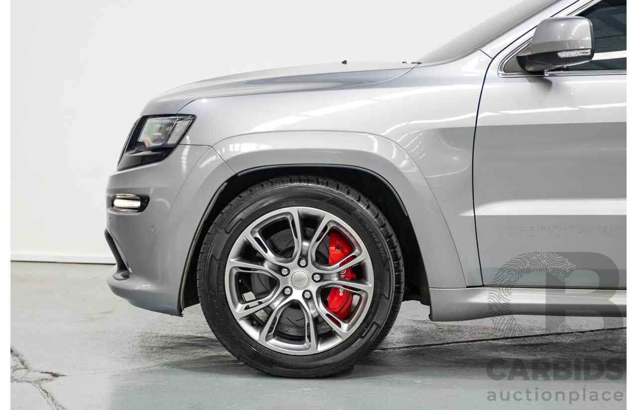 4/2015 Jeep Grand Cherokee SRT 8 (4x4) WK MY15 4d Wagon Billet Silver Metallic V8 6.4L - Modified