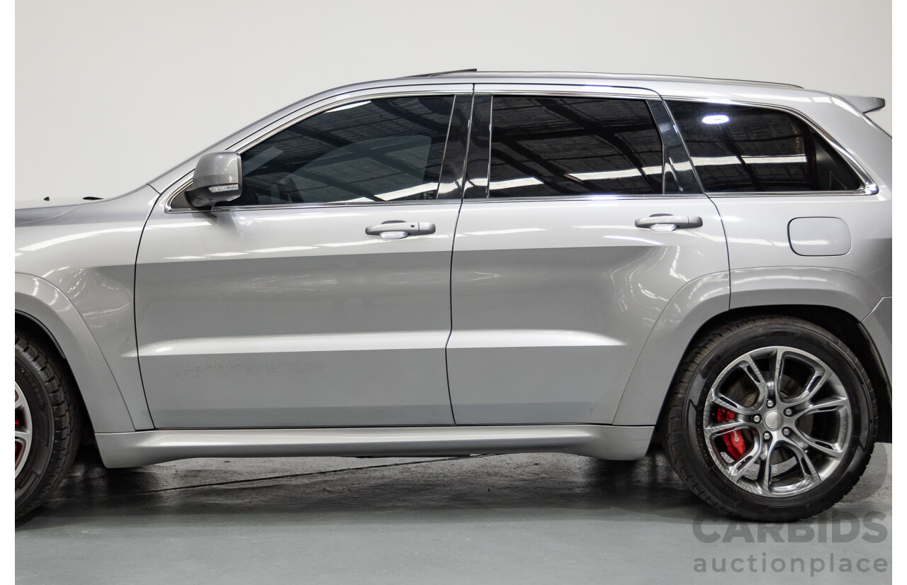 4/2015 Jeep Grand Cherokee SRT 8 (4x4) WK MY15 4d Wagon Billet Silver Metallic V8 6.4L - Modified