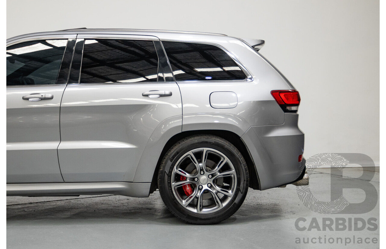 4/2015 Jeep Grand Cherokee SRT 8 (4x4) WK MY15 4d Wagon Billet Silver Metallic V8 6.4L - Modified