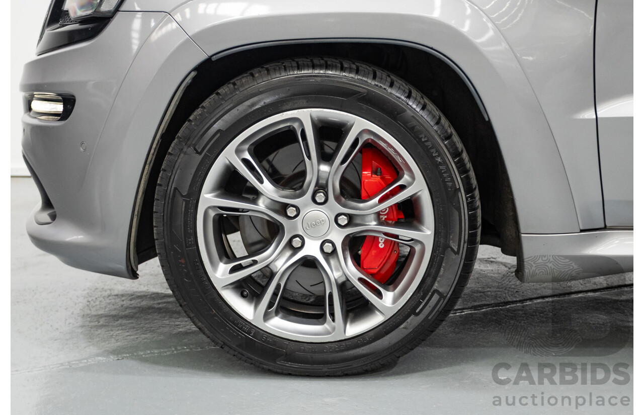 4/2015 Jeep Grand Cherokee SRT 8 (4x4) WK MY15 4d Wagon Billet Silver Metallic V8 6.4L - Modified