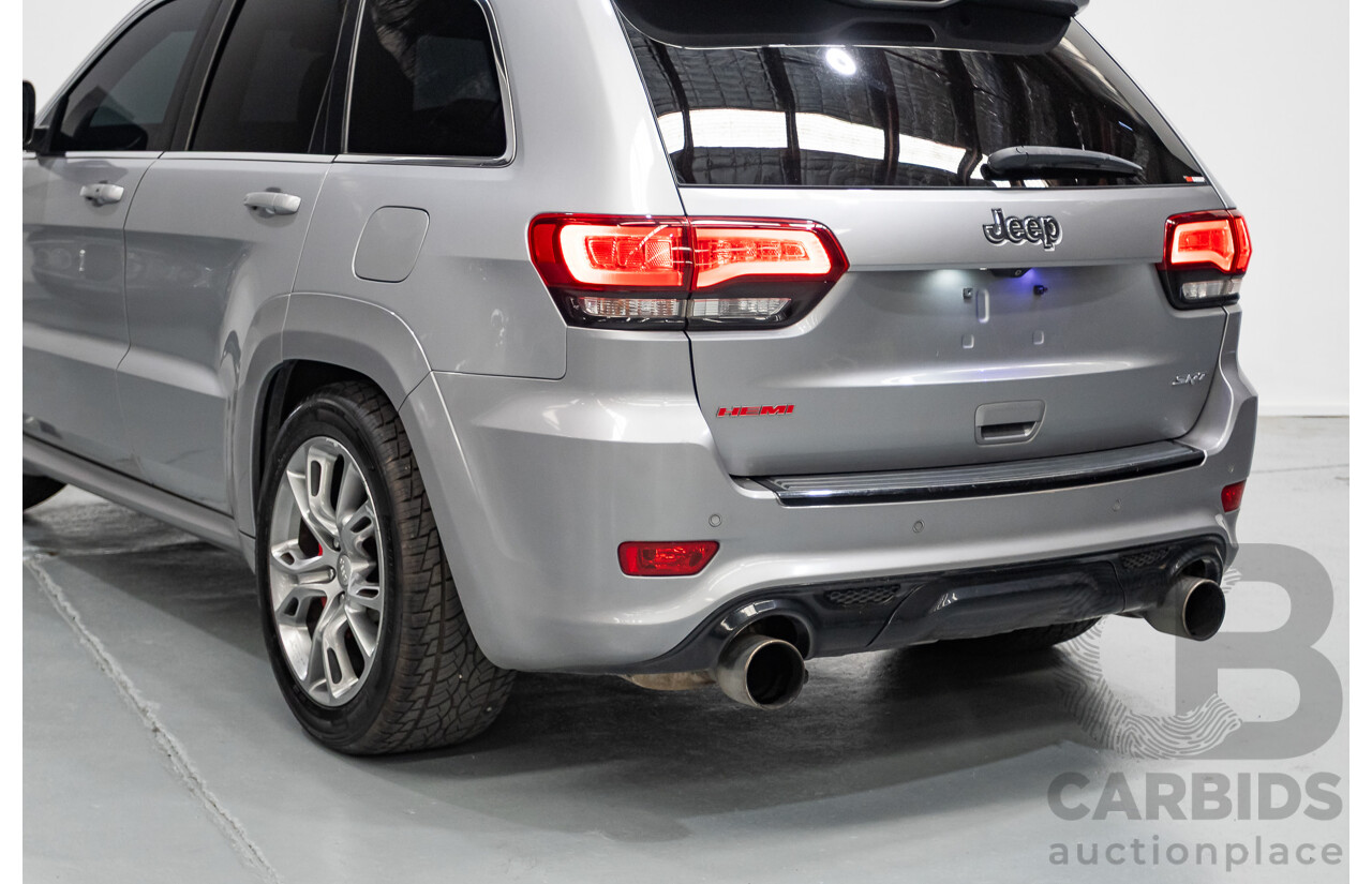 4/2015 Jeep Grand Cherokee SRT 8 (4x4) WK MY15 4d Wagon Billet Silver Metallic V8 6.4L - Modified